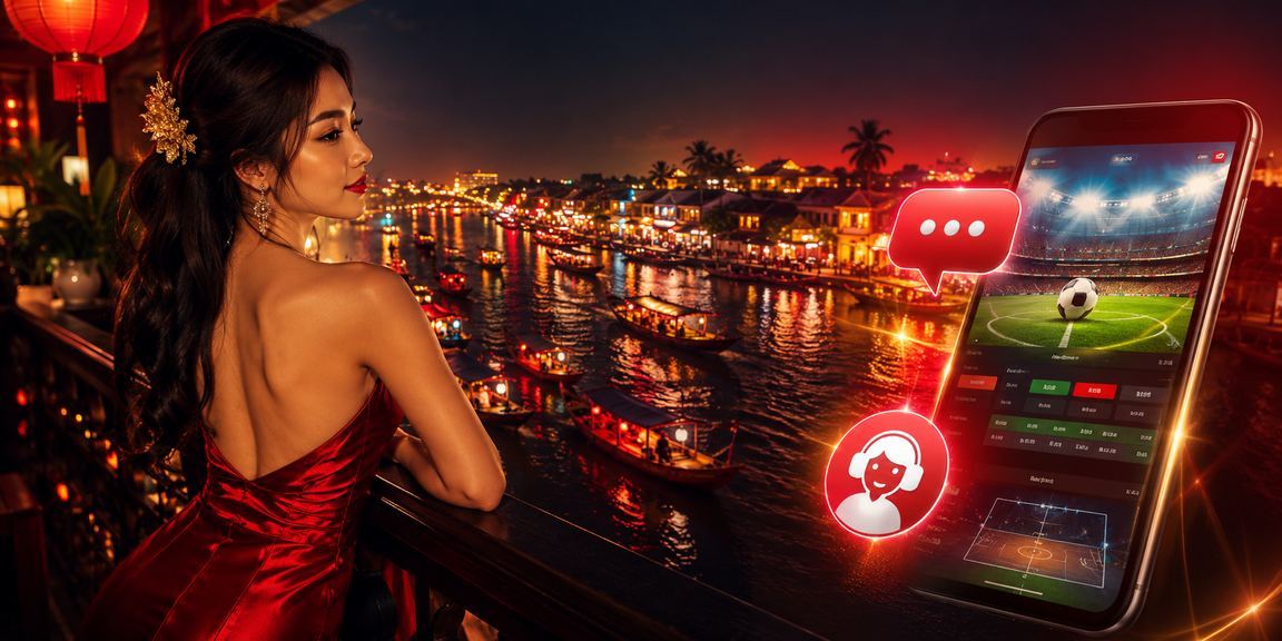 Người mẫu đặt cược thể thao tại Mekong Việt Nam